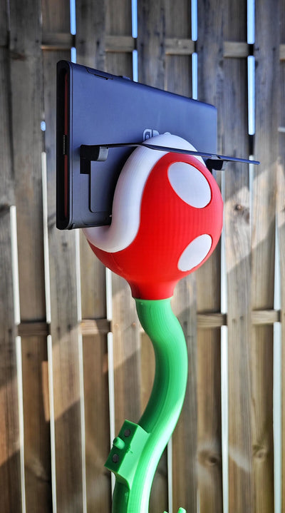 Super Mario Piranha Plant Stand for Nintendo Switch 2, Dock, Joy-Con Holder, Charging & TV Mode