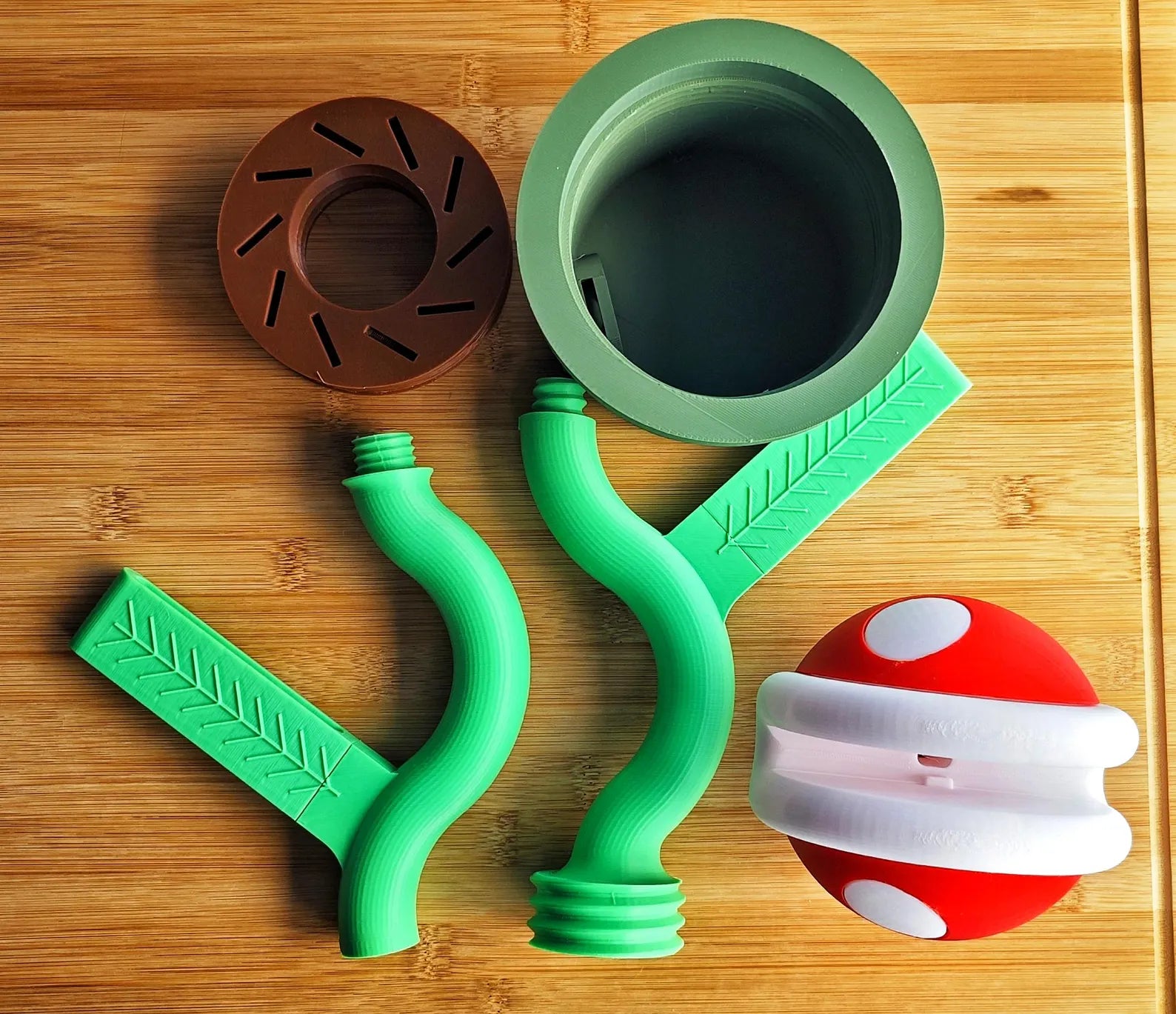 Super Mario Piranha Plant Stand for Nintendo Switch 2, Dock, Joy-Con Holder, Charging & TV Mode