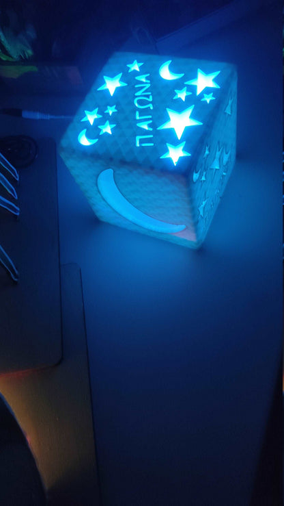 Personalized Night Light Lamp For Kids And Baby Room