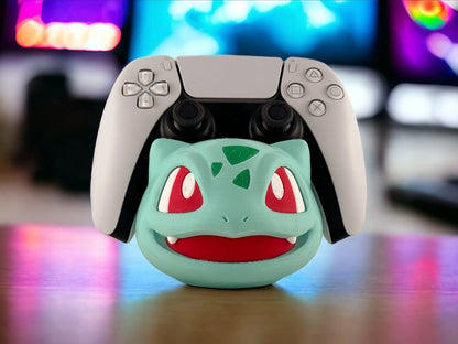 Bulbasaur Pokemon Universal Controller Holder | Gaming Stand & Desk Organizer