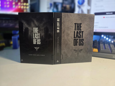 Custom Platinum Trophy Display | 3D Printed Steelbook Case | Personalized PS Trophy Hunter Gamer Gift