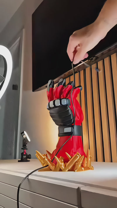 Deadpool Controller Holder | Gaming Controller Stand | PS5, Xbox, Switch Pro, PC Gamepad Display | Gamer Gift | 3D Printed Desk Organizer