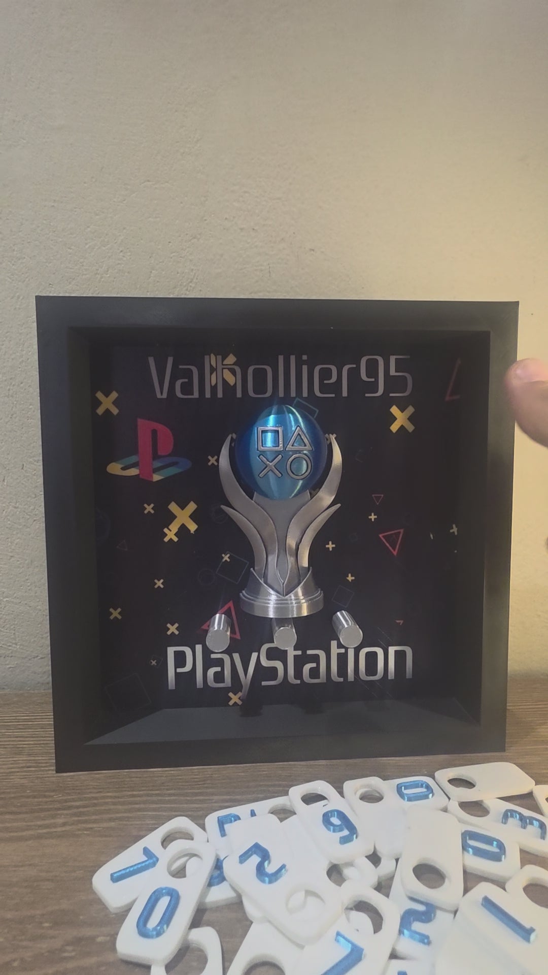 Personalized PlayStation Trophy Counter – PlayStation Background