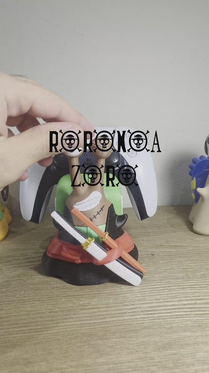 Roronoa Zoro Controller Stand Den Den Mushi Style , Anime Gaming Holder Inspired by One Piece