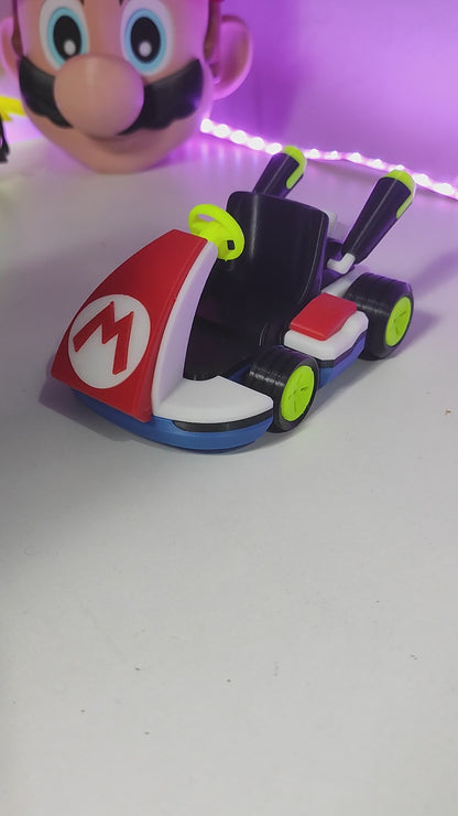 video of super mario kart 8 miniature