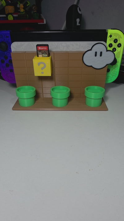 Nintendo Switch Super Mario Dock with 12x Game Slot for Switch and Switch Oled