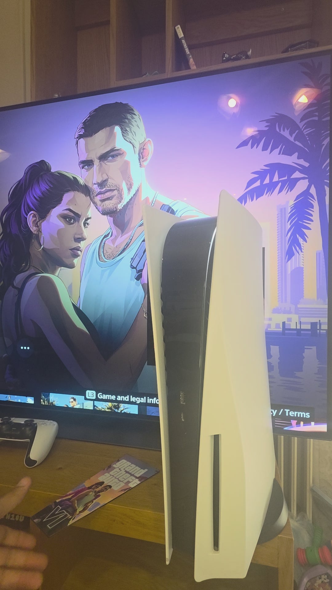 GTA VI Inspired PS5 Faceplate | Original Disc Edition Console Cover