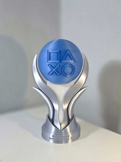PS5 Platinum Trophy Replica - Gamer Award Display - PlayStation Collector’s Trophy - Ultimate Gift for PlayStation Fans