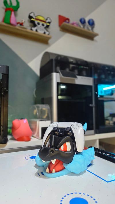 Mega Charizard X - Universal Controller Stand & Gaming Decor