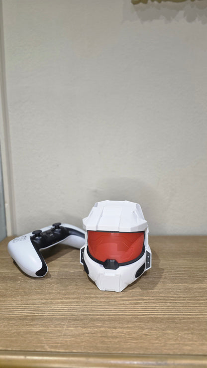 Halo Master Chief Controller Stand – Xbox & PS5 Holder – Spartan Gaming Desk Decor