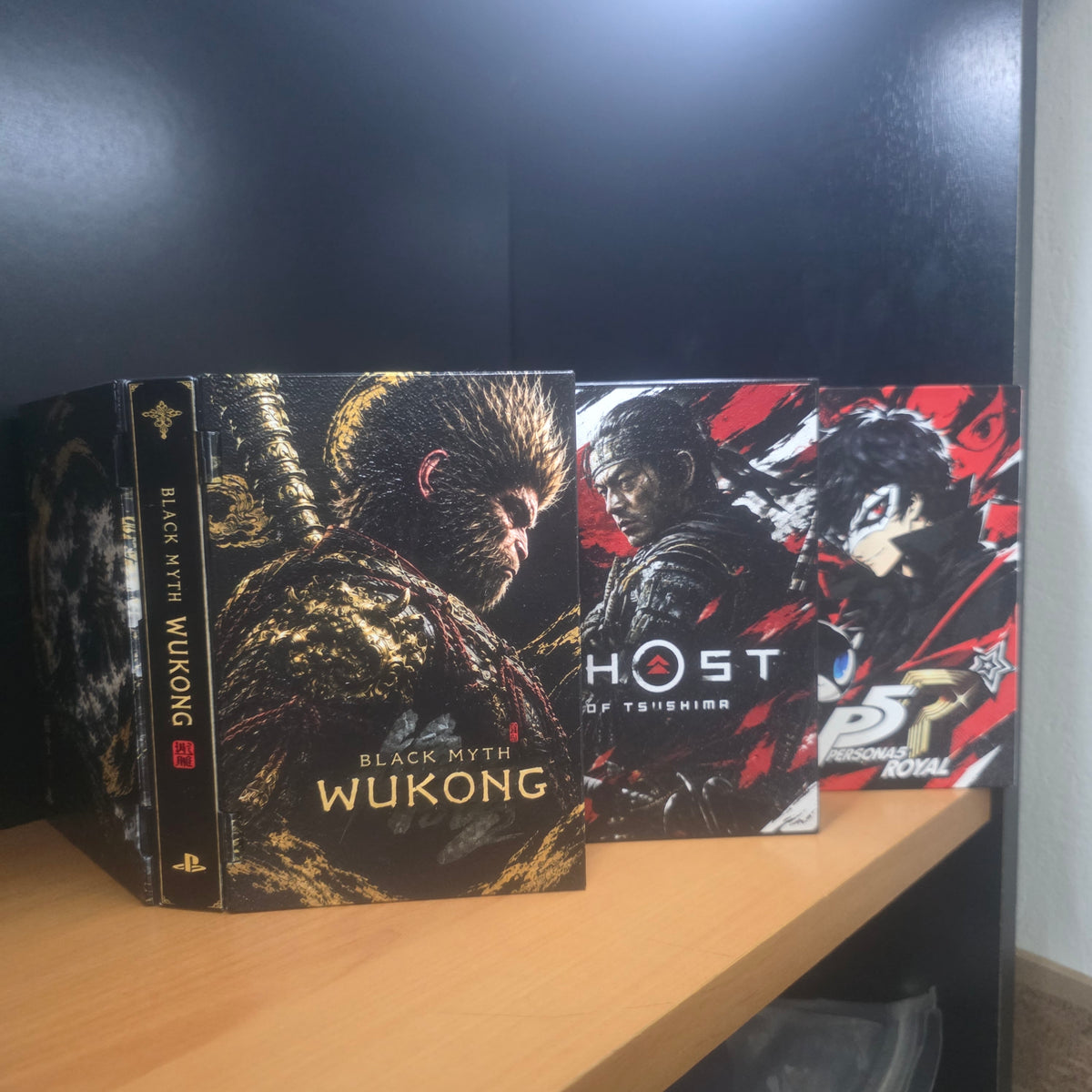 Custom Platinum Trophy Display | 3D Printed Steelbook Case | Personalized PS Trophy Hunter Gamer Gift