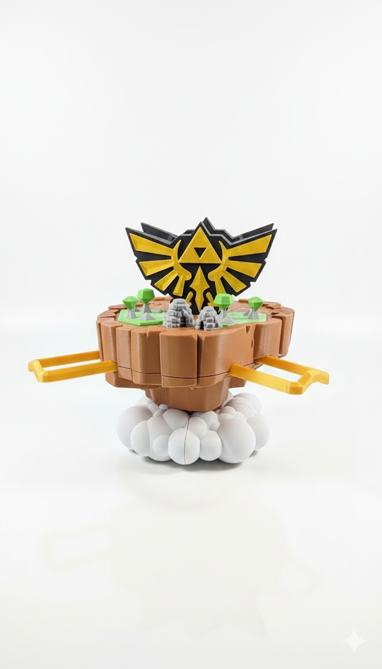 Floating Islands Controller Stand (Inspired by Zelda)