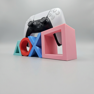 Playstation 5 Icons Controller Holder - PS5 Symbols Dualsense Stand - Gaming Accessories Playstation