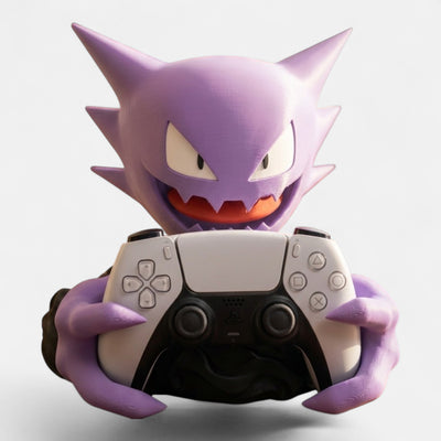 Haunter Controller Holder — 3D Printed Pokémon Gaming Stand for PS5, Xbox & Nintendo Switch