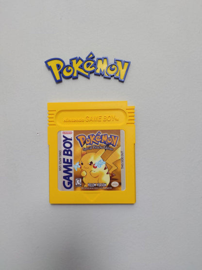 Giant Catridge Pokemon Pikachu Yellow Version of Nintendo Game Boy - 3DPrintingLabDesigns