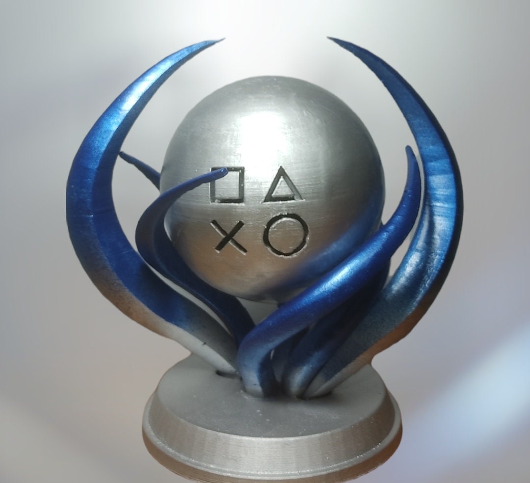 Playstation 4 Trophies Full Set | 3D PS4 High Quality Platinum , Gold , Silver , Bronze Trophy - 3DPrintingLabDesigns