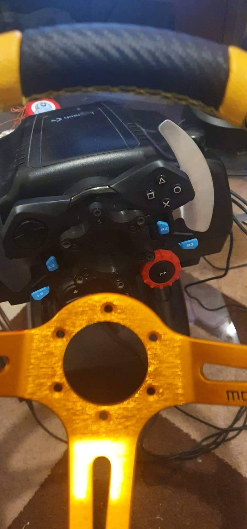 3D Logitech G29 G920 Adapter and Spacer For Wheel